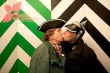 Foto aus dem Grenzhäuschen: wo Preußen Sachsen küsst
